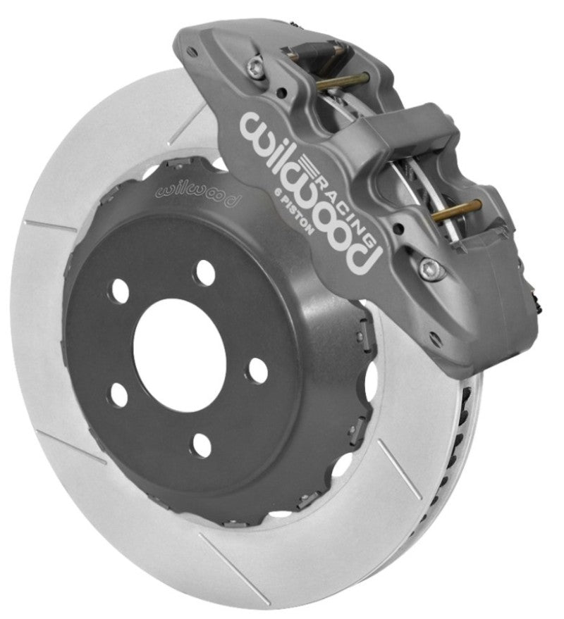 Wilwood 15-23 Ford Mustang Aero6 Front Big Brake Kit 14.00in Rotor (Race) Big Brake Kits Wilwood