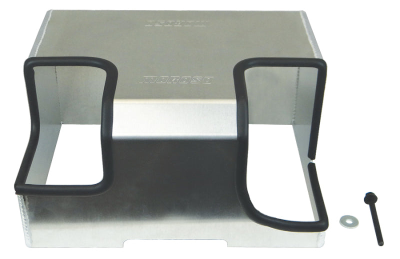 Moroso 05-Up Ford Mustang Battery Cover - Fabricated Aluminum Engine Covers Moroso