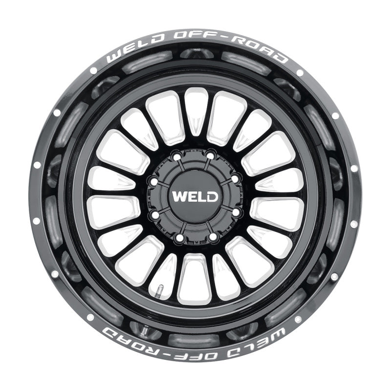 Weld Off-Road W121 20X8.25 Scorch Outer 8X165.1 ET-240 BS-4.67 Gloss Black MIL 121.6 Wheels - Cast Weld