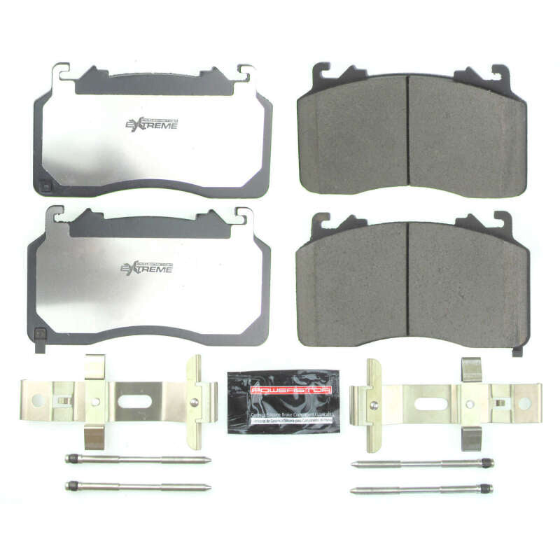 Power Stop 2020 Ford Mustang Front Z26 Extreme Street Brake Pads w/Hardware Brake Pads - Performance PowerStop