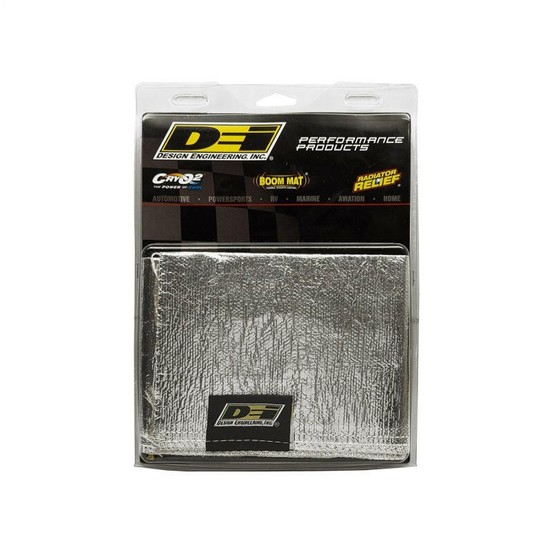 DEI Dyno Strap Heat Guard 5in w x 3ft - Aluminized Thermal Sleeves DEI