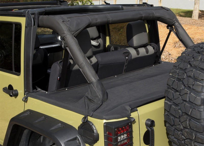 Rugged Ridge Tonneau Cover 07-18 Jeep Wrangler JKU 4 Door Tonneau Covers - Hard Fold Rugged Ridge