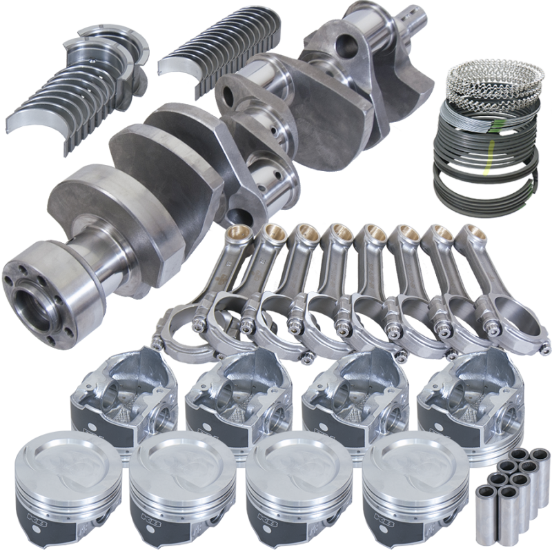 Eagle Chevy LT1350 1Pc 3.750in Crank 5.700in I-Beam Rods -18cc 4.060in Pistons Rotating Assembly Rotating Assemblies Eagle