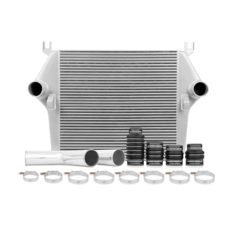 Mishimoto 03-07 Dodge 5.9L Cummins Intercooler Kit w/ Pipes (Silver) Intercooler Kits Mishimoto