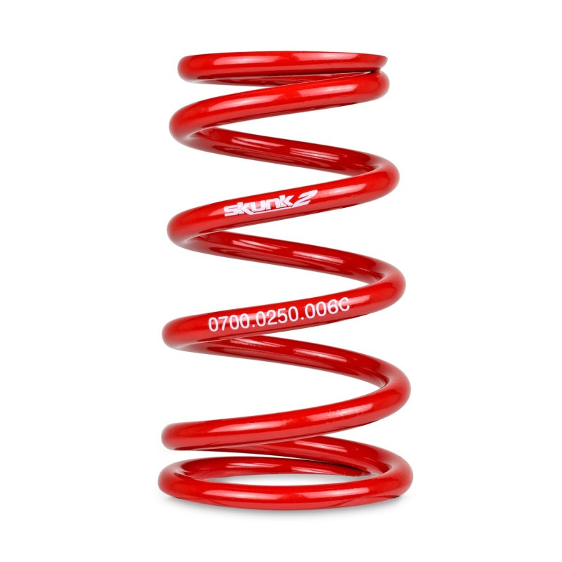 Skunk2 Universal Race Spring (Cone Taper) - 7 in.L - 2.5 in.ID - 6kg/mm (0700.250.006C) Lowering Springs Skunk2 Racing