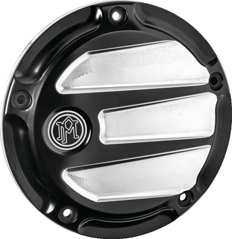 Performance Machine Derby Cover Scallop - Contrast Cut Engine Covers Performance Machine