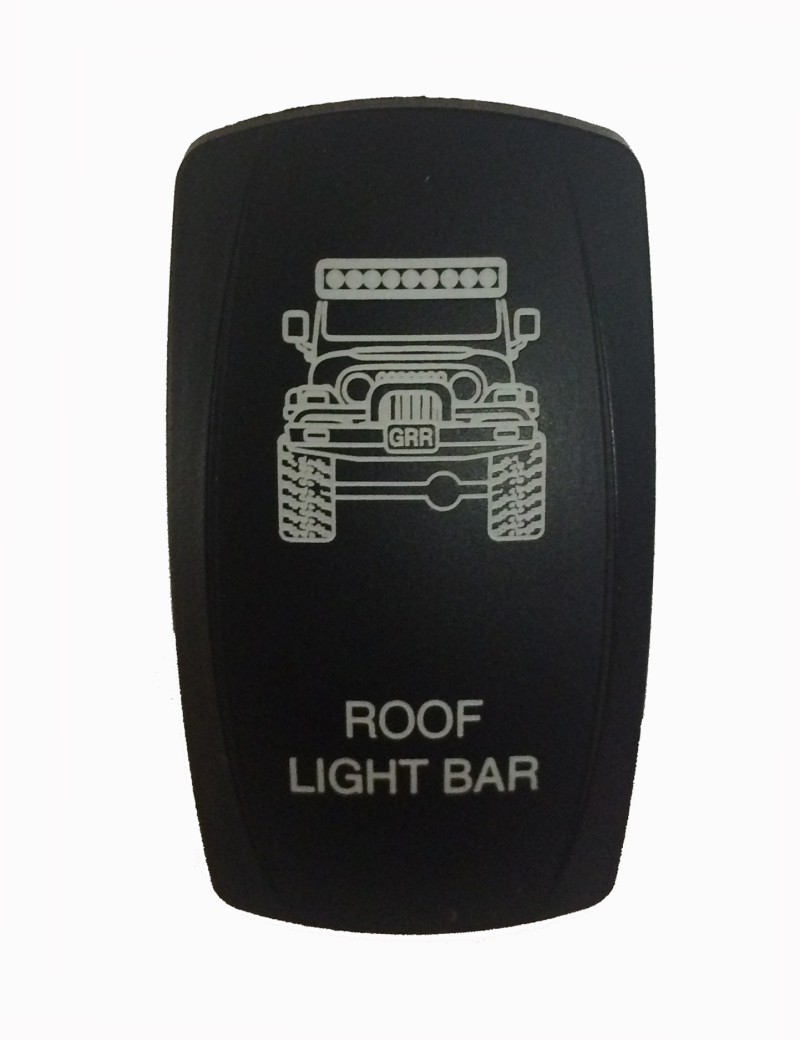 Spod Rocker TJ Roof Light Bar Switch Switch Panels SPOD