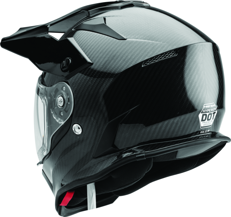 FIRSTGEAR Hyperion Carbon Helmet Black - XS Helmets and Accessories First Gear