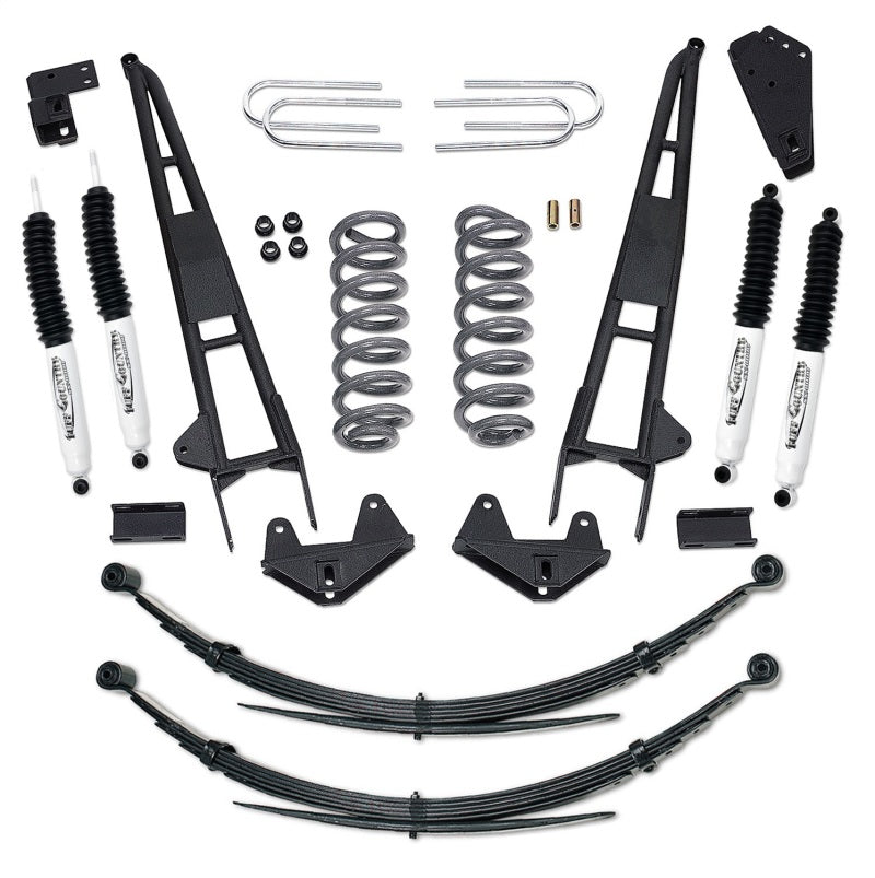Tuff Country 81-96 Ford Bronco 4x4 4in Performance Lift Kit with Rear Leaf Springs (SX8000 Shocks) Lift Kits Tuff Country