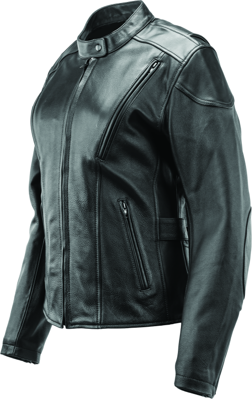 Kuryakyn Leather By River Road Race Leather Jacket Black Womens - Small Jackets - Leather Kuryakyn