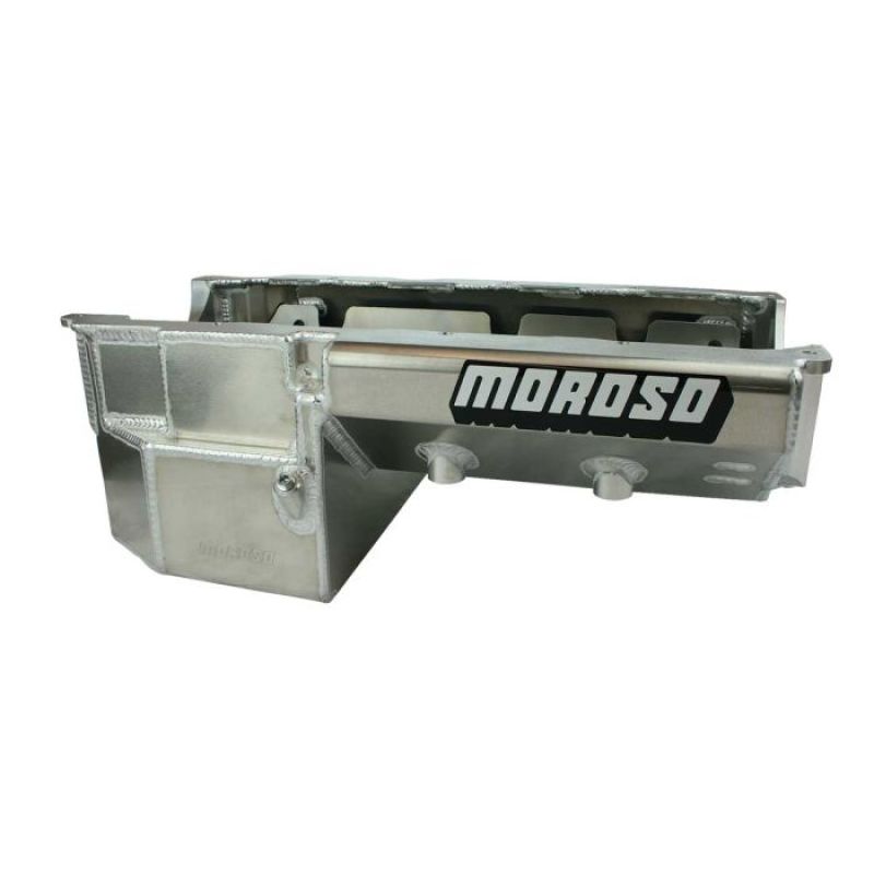 Moroso BBC Gen VI Double Power Kick Outs 8in Deep Oil Pan Oil Pans Moroso
