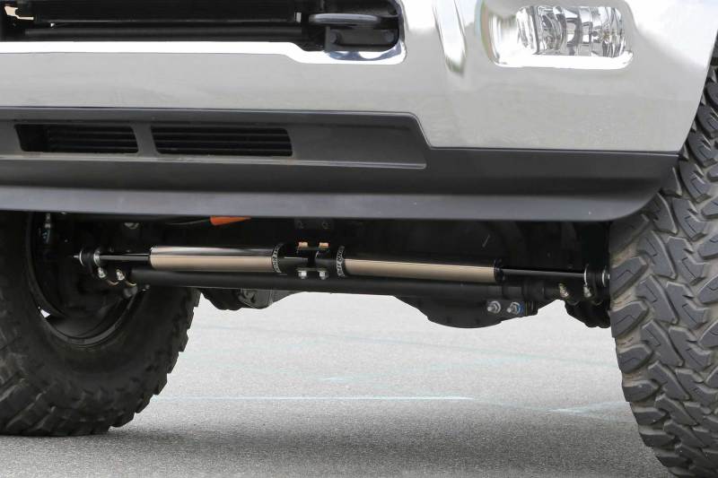 Fabtech 14-18 Ram 2500/3500 4WD Dual Steering Stabilizer System w/DL 2.25 Shocks Steering Stabilizer Fabtech