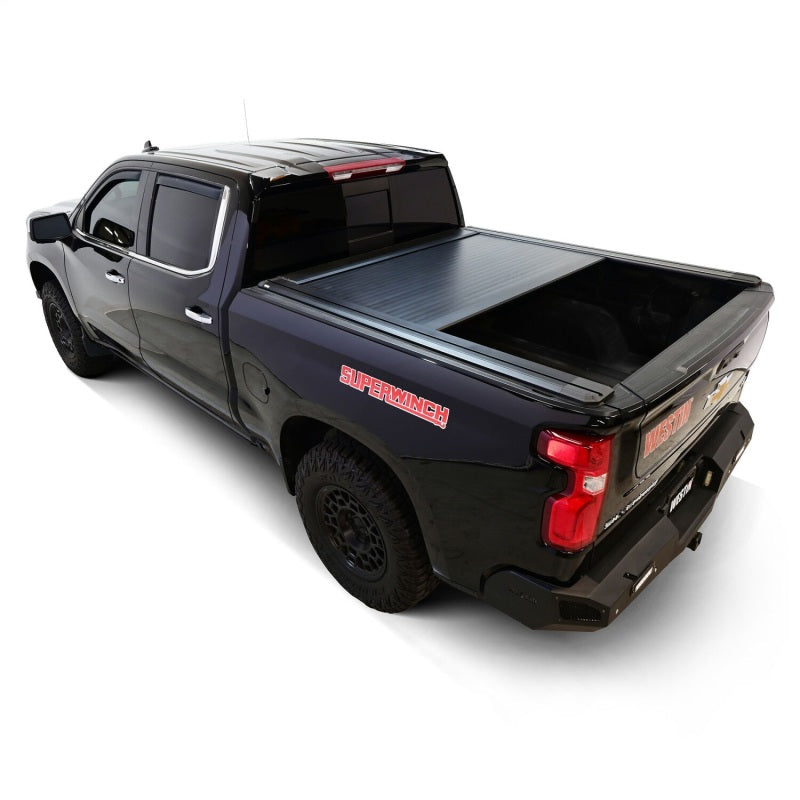 Westin 19-26 Chev/GMC Silverado/Sierra 1500 5ft 8in Bed Electric Retractable Tonneau Cover - Black Tonneau Covers - Retractable Westin
