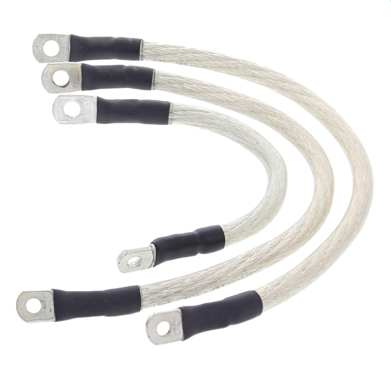 All Balls Racing 04-06 Harley-Davidson FXD Super Glide Battery Cable Kit Clear Battery Accessories All Balls Racing