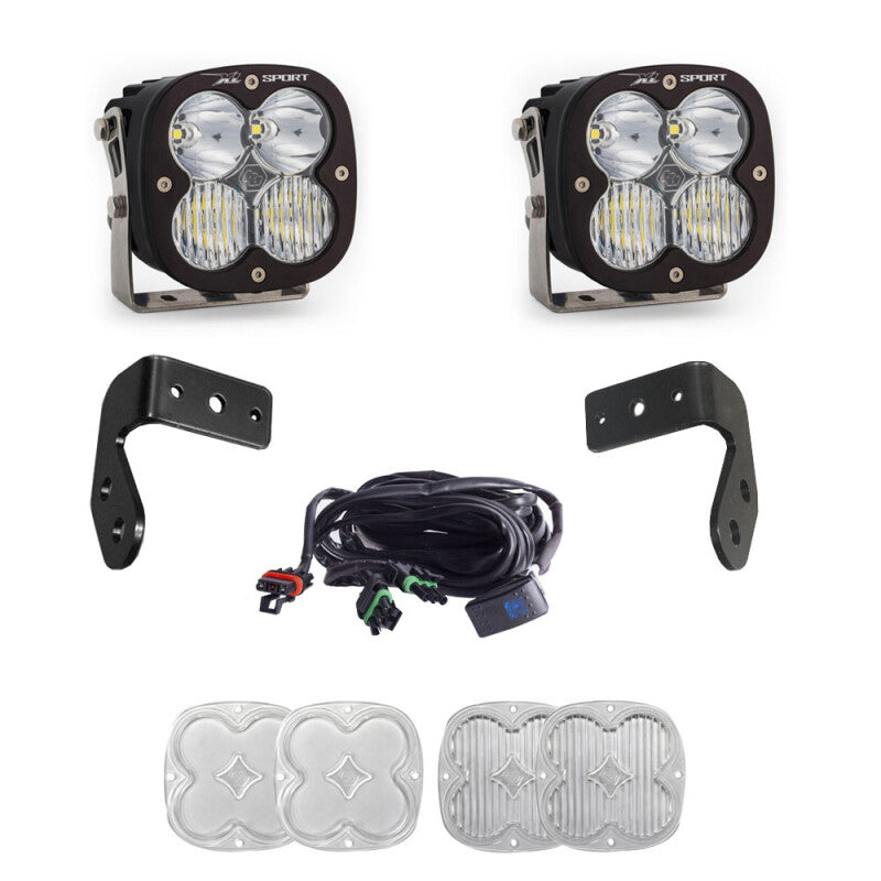 Baja Designs 22-24 Polaris RZR Pro R XL Sport A-Pillar Kit Light Mounts Baja Designs