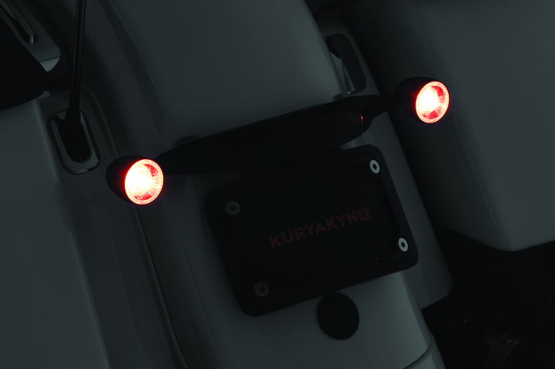 Kuryakyn Rear Turn Signal Mount Black Bolts Kuryakyn