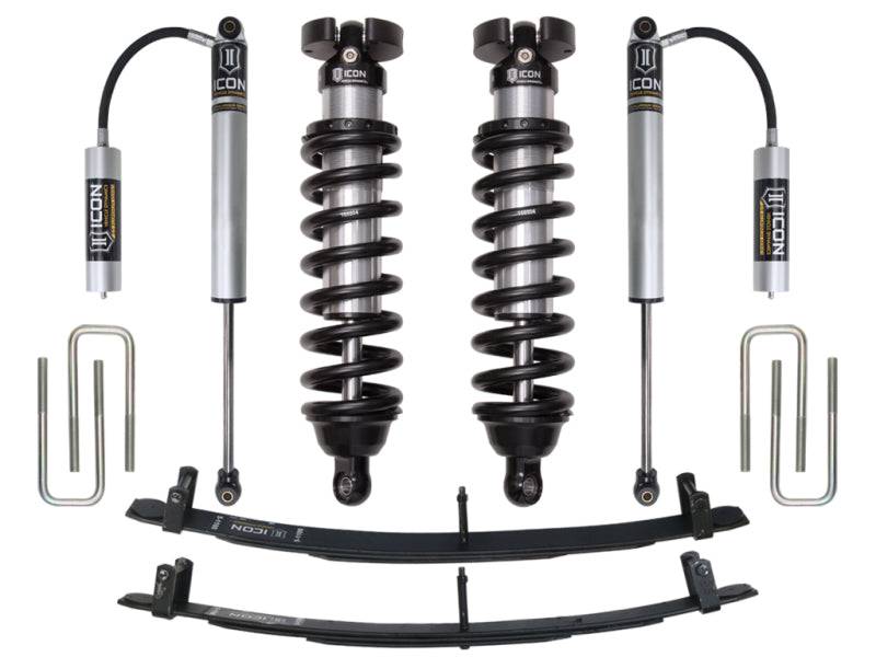 ICON 95.5-04 Toyota Tacoma 0-3in Stage 2 Suspension System Coilovers ICON
