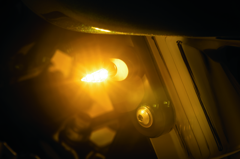 Kuryakyn Kuryakyn Front Turn Signal Mounts Black Air Filters - Direct Fit Kuryakyn