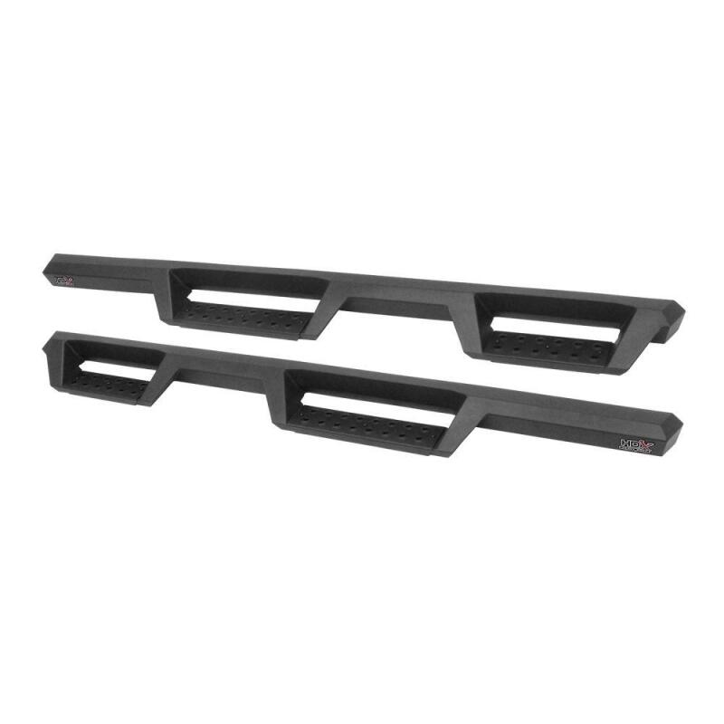 Westin/HDX 07-17 Jeep Wrangler Unlimited Drop Nerf Step Bars - Textured Black Nerf Bars Westin