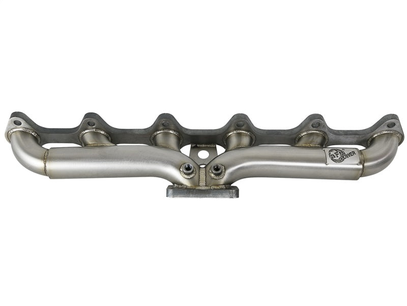 aFe Twisted Steel Header Turbo Manifold (T3) 98.5-02 Dodge Diesel Trucks L6 5.9L (td) Headers & Manifolds aFe