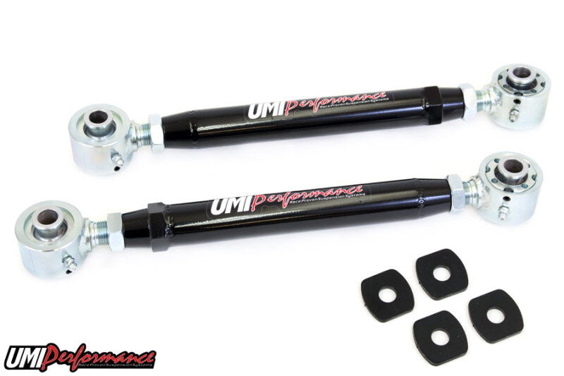 UMI Performance 08-09 Pontiac G8 10-14 Camaro Toe Rods Adj Roto-Joint Suspension Arms & Components UMI Performance