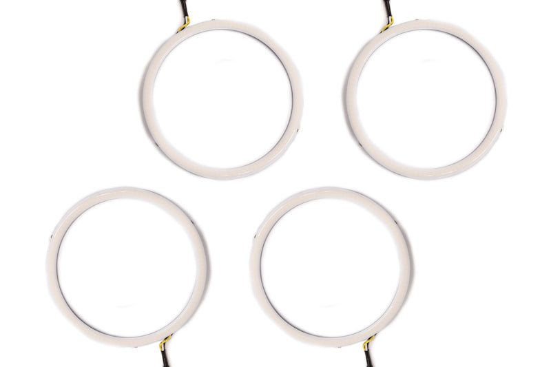 Diode Dynamics Halo Lights LED 140mm - Red Four Bulbs Diode Dynamics