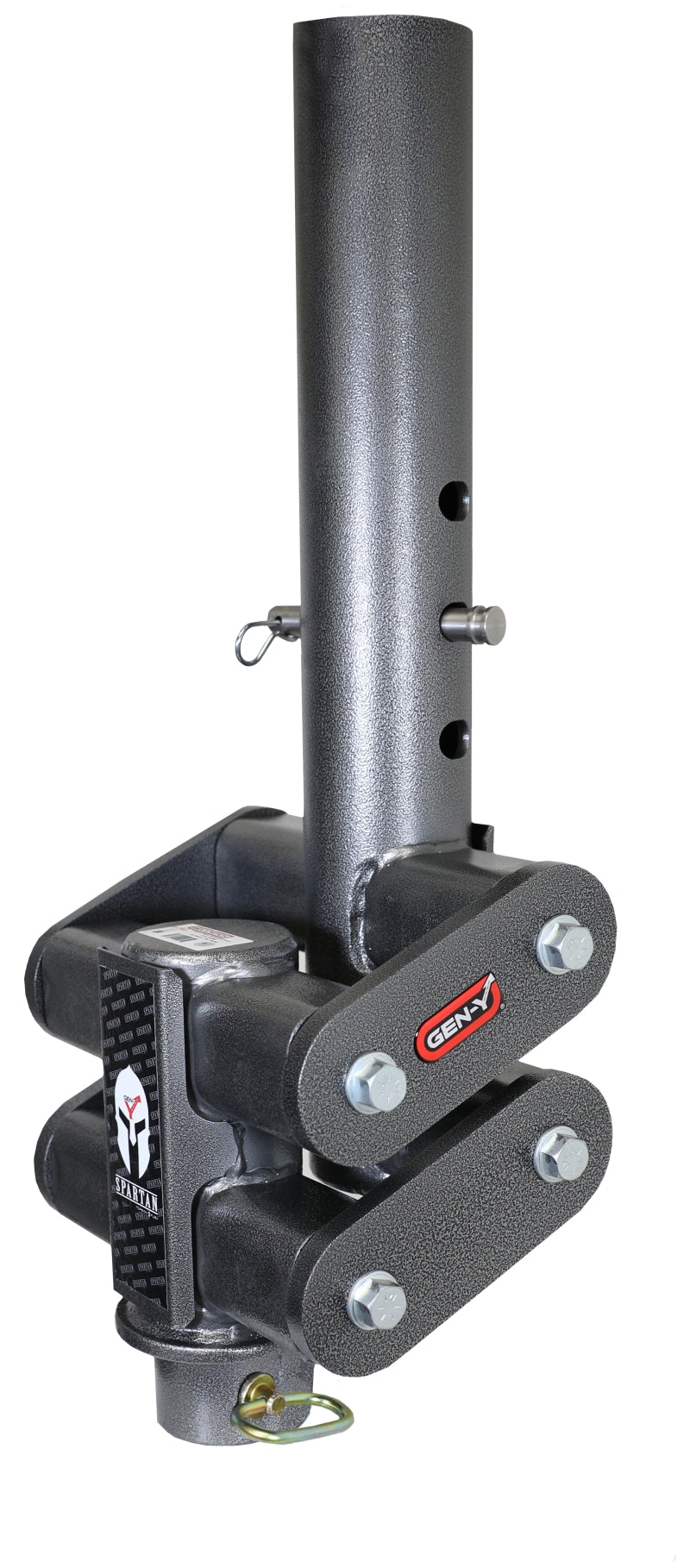 Gen-Y Spartan Torsion-Flex 5in Offset 4in RD Tube Gooseneck 2-5/16in Coupler Standard Height Hitch Accessories GEN-Y Hitch