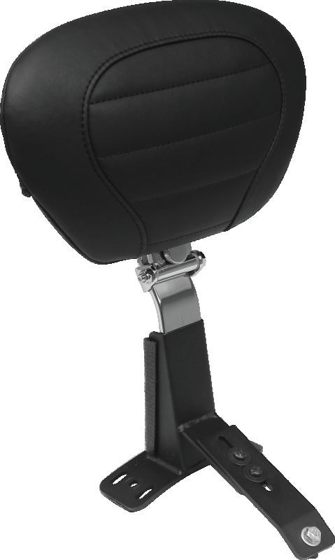 Mustang 97-07 Harley Electra Glide, Rd Glide Super Touring Deluxe Driver Backrest - Black Backrests Mustang Motorcycle