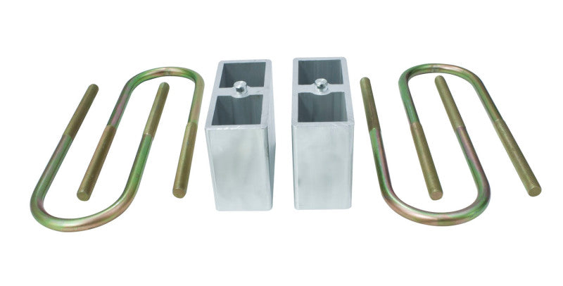 MaxTrac 82-04 Chevrolet S10 2WD 4in Rear Lowering Blocks & U-Bolts Lowering Kits Maxtrac