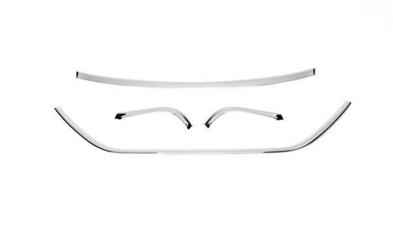 Putco 11-13 Hyundai Avante MD (Radiator Style) Chrome Trim Grille Covers Grille Guards Putco