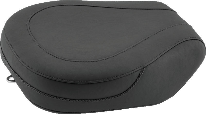 Mustang 02-09 Honda VTX1300 Retro, S & T Wide Touring 2PC Seat w/Studs - Black Two-Piece Motorcycle Seats Mustang Motorcycle