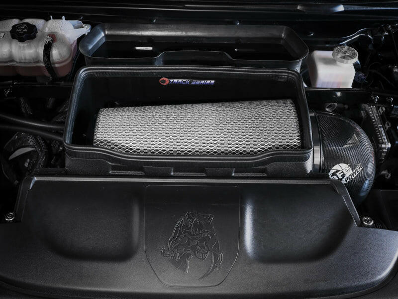 aFe 21-23 RAM 1500 TRX Track Series Carbon Fiber Cold Air Intake System w/ Pro DRY S Cold Air Intakes aFe