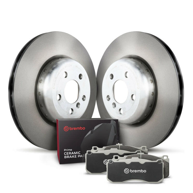 Brembo OE 19-23 BMW 330i/2021 430i/430i xDrive/20-21 X3/19-20 Z4 Front Disc Brake Kit Brake Rotors - OE Brembo OE