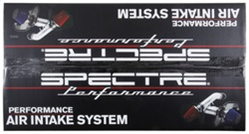 Spectre 09-17 Nissan Maxima V6-3.5L F/I Air Intake Kit - Polished w/Red Filter Cold Air Intakes Spectre