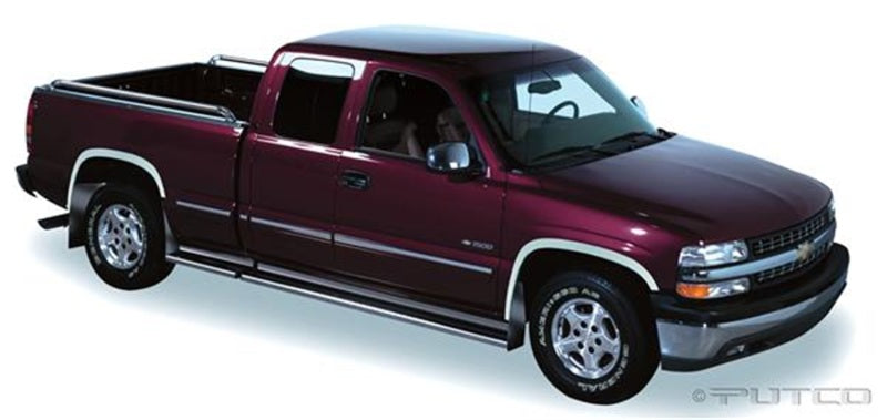 Putco 88-98 Chevrolet CK / Silverado (Incl Sportside) - Full w/o Flares Stainless Steel Fender Trim Exterior Trim Putco