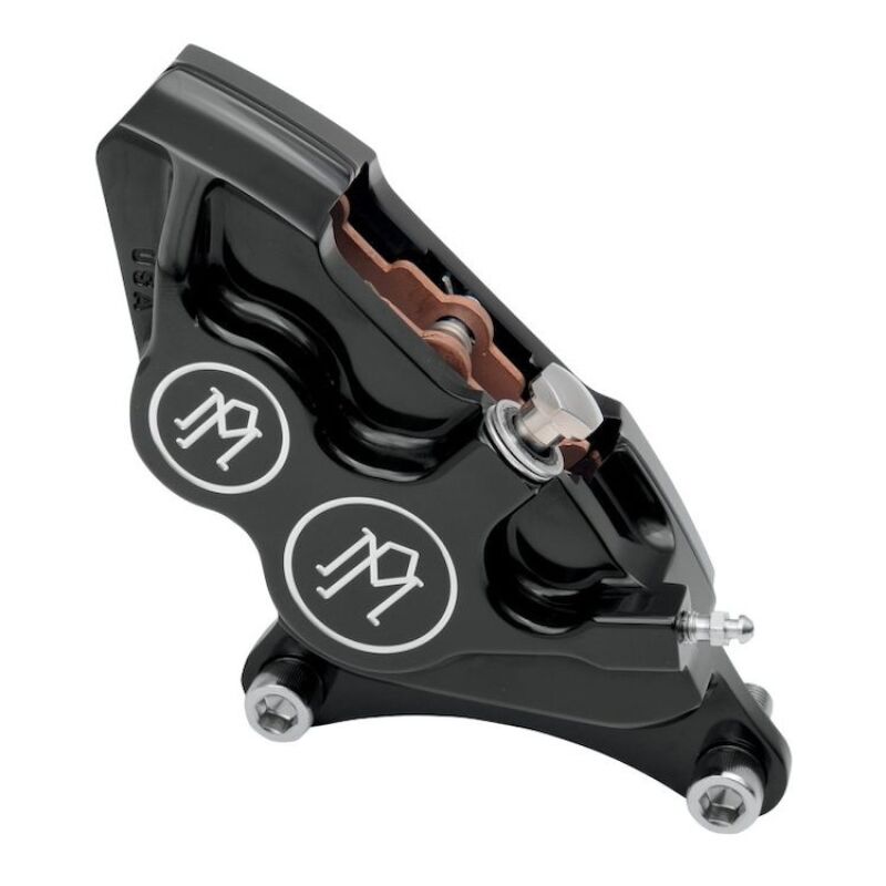 Performance Machine Caliper 137x4B Right 11.5in - Contrast Cut Brake Calipers - Perf Performance Machine