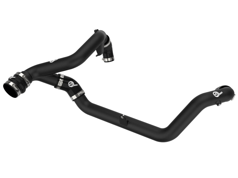 aFe BladeRunner 2 1/4in Intercooler Hot Side Charge Pipe 22-23 Ford Explorer V6-3.0L (tt) - Black Intercoolers aFe