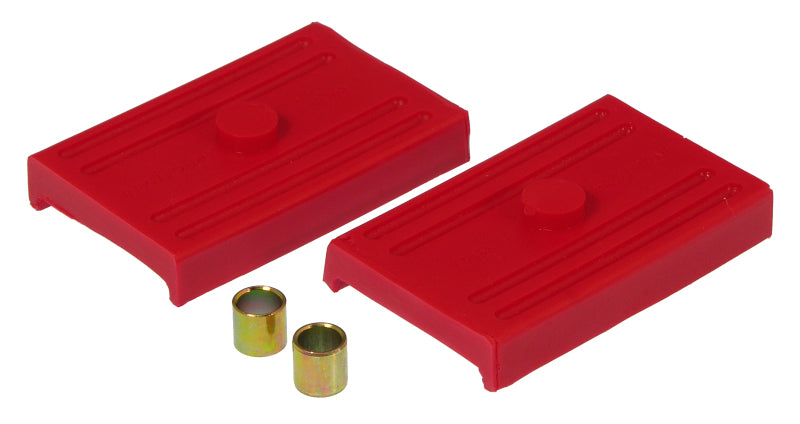 Prothane 68-69 Chevy Camaro/Firebird Upper or Lower Spring Pad - Red Bushing Kits Prothane