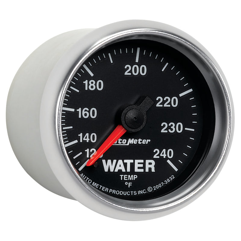 Autometer GS 52mm 120-240 Deg F Mechanical Water Temperature Gauge Gauges AutoMeter
