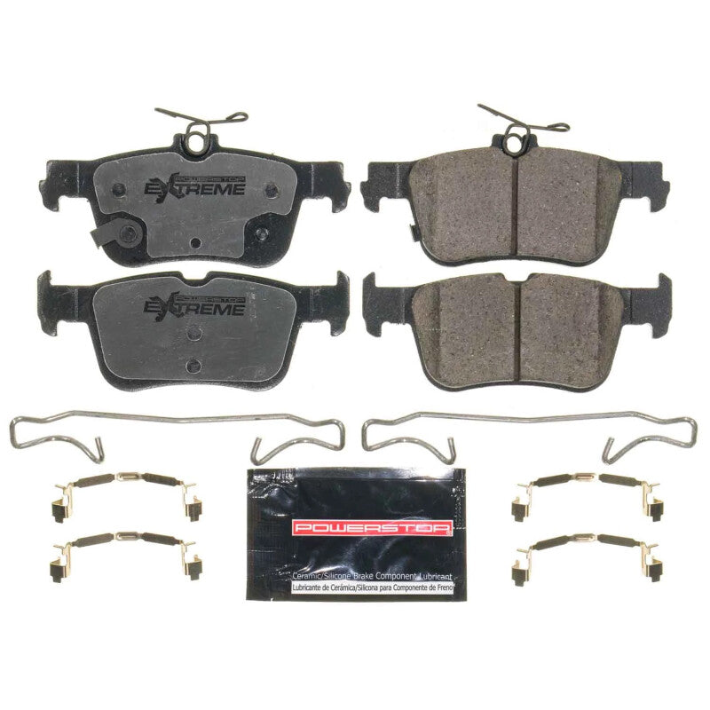 Power Stop 21-22 Ford Mustang Mach-E Rear Z26 Street Brake Pads w/Hardware Brake Pads - Performance PowerStop