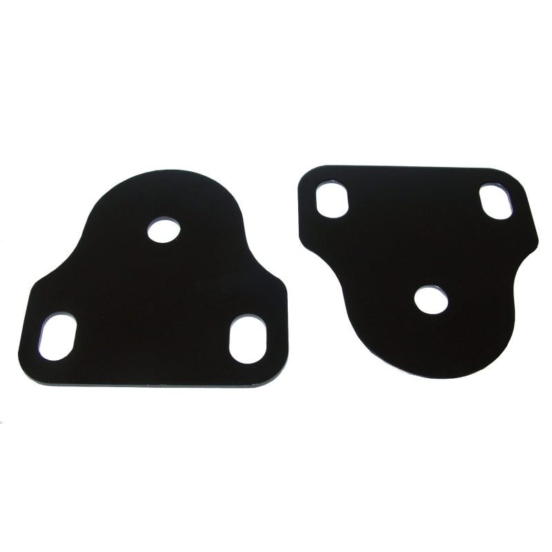 Rugged Ridge 76-95 Jeep CJ / Jeep Wrangler YJ Black Windshield Bracket Set Hardware - Singles Rugged Ridge
