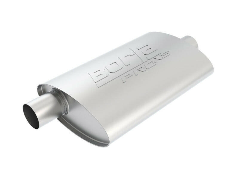 Borla Universal 2.25in Inlet/Outlet Oval Center/Offset 14in x 4in x 9.5in ProXS Muffler Muffler Borla