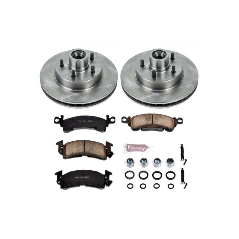 Power Stop 71-73 Buick Centurion Front Autospecialty Brake Kit Brake Kits - OE PowerStop