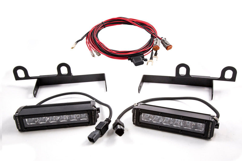 Diode Dynamics Ram 2013 SportExpress Stage Series 6 In Kit - Amber Driving Light Bars & Cubes Diode Dynamics