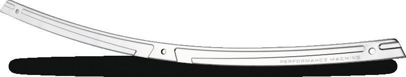 Performance Machine Windscreen Trim Scallop - Chrome Wind Deflectors Performance Machine