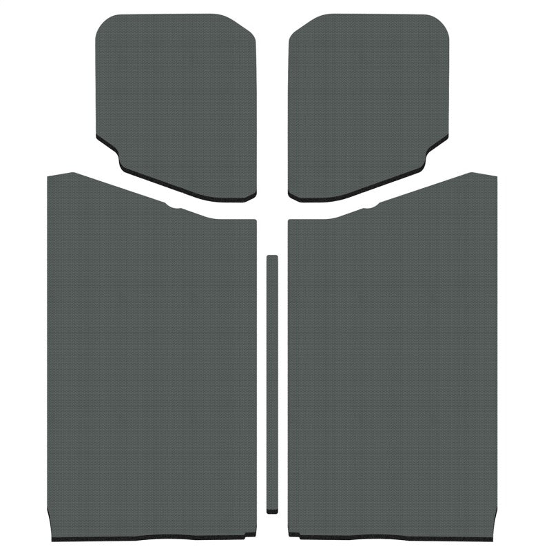 DEI 18-23 Jeep Wrangler JL 2-Door Boom Mat Headliner - 5 Piece - Gray Hard Top Accessories DEI