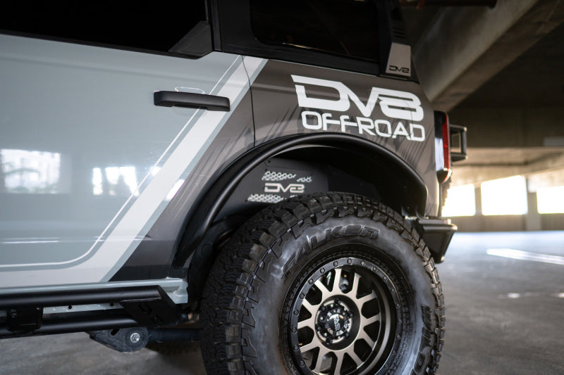 DV8 Offroad 21-23 Ford Bronco Tube Fender Flares Fenders DV8 Offroad