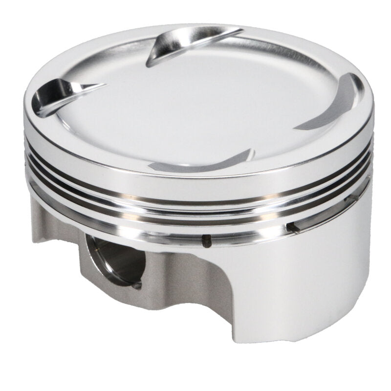 JE Pistons 91-98 Mitsubishi 3000 GT 6G72 91.1mm Bore / -15.5 Dish Pistons - Set of 6 Piston Sets - Forged - 6cyl JE Pistons