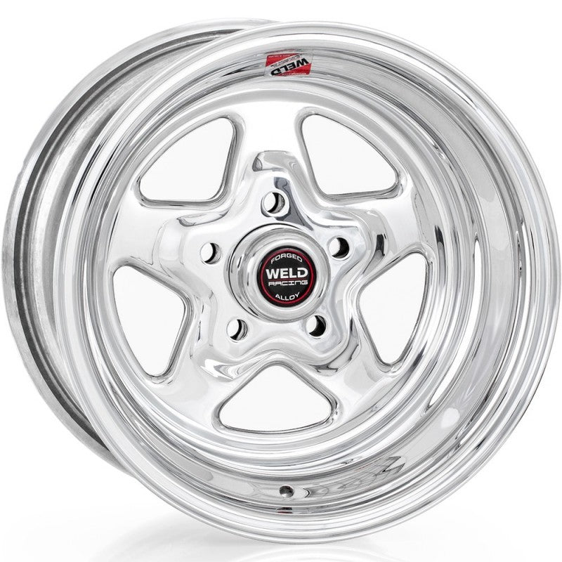 Weld ProStar 15x12 / 5x4.5 BP / 7.5in. BS Polished Wheel - Non-Beadlock Wheels - Forged Weld