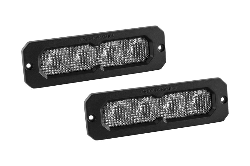 Diode Dynamics SS6 Sport White Flood Flush RBL (pair) 6000K Light Bars & Cubes Diode Dynamics